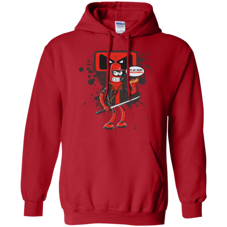 Sweatshirts Red / Small Bending The Fourth Wall Pullover Hoodie