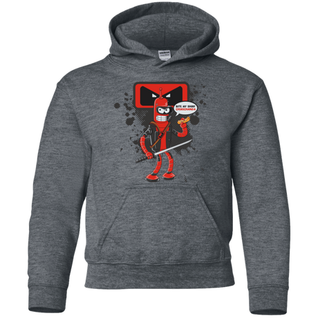Sweatshirts Dark Heather / YS Bending The Fourth Wall Youth Hoodie