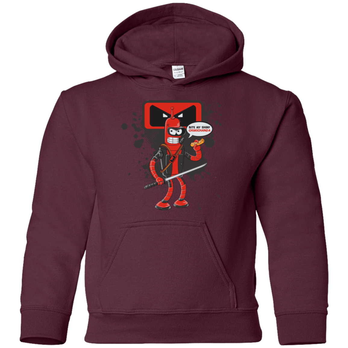 Sweatshirts Maroon / YS Bending The Fourth Wall Youth Hoodie