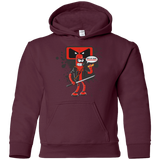 Sweatshirts Maroon / YS Bending The Fourth Wall Youth Hoodie