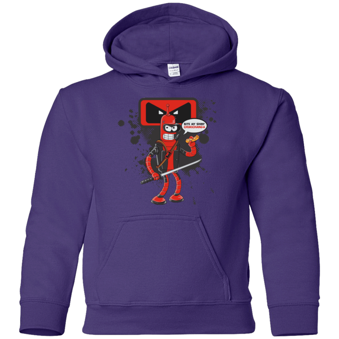 Sweatshirts Purple / YS Bending The Fourth Wall Youth Hoodie