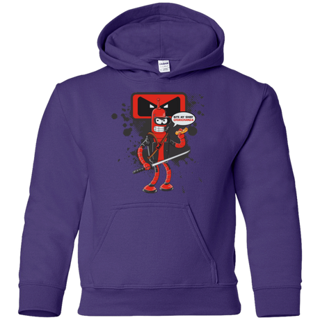 Sweatshirts Purple / YS Bending The Fourth Wall Youth Hoodie