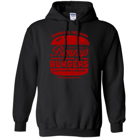 Sweatshirts Black / Small Benny's Burgers Pullover Hoodie