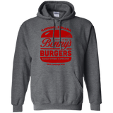 Sweatshirts Dark Heather / Small Benny's Burgers Pullover Hoodie
