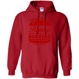 Sweatshirts Red / Small Benny's Burgers Pullover Hoodie