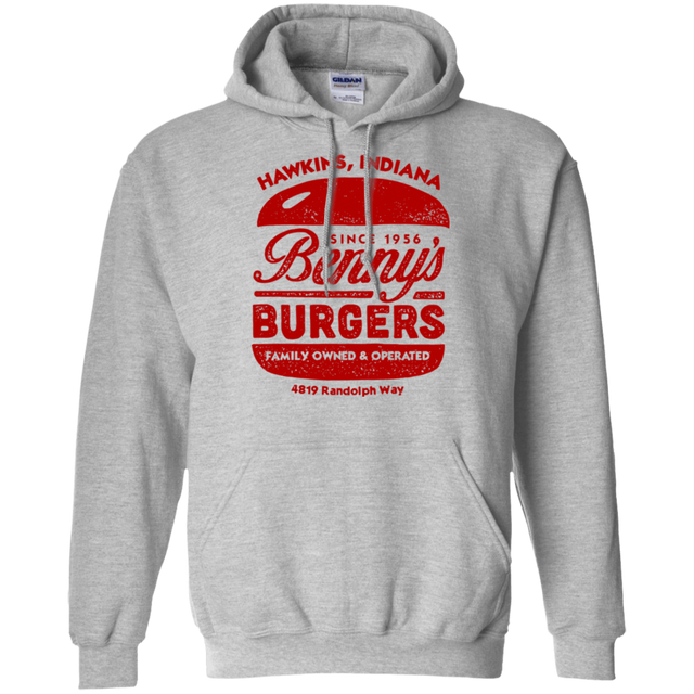 Sweatshirts Sport Grey / Small Benny's Burgers Pullover Hoodie
