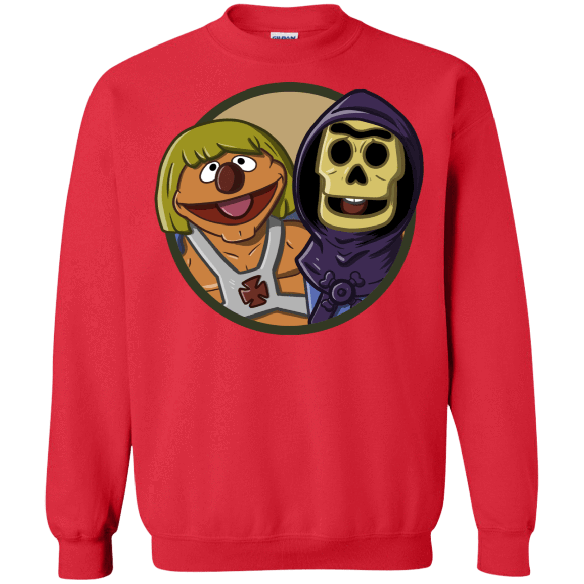 Sweatshirts Red / S Bert and Ernie Crewneck Sweatshirt