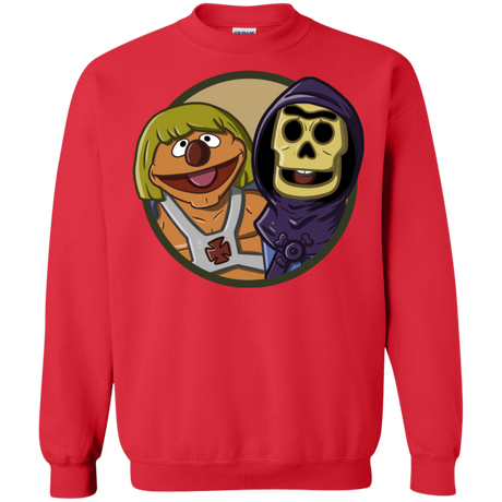 Sweatshirts Red / S Bert and Ernie Crewneck Sweatshirt