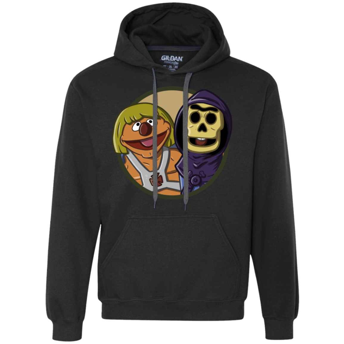 Sweatshirts Black / S Bert and Ernie Premium Fleece Hoodie