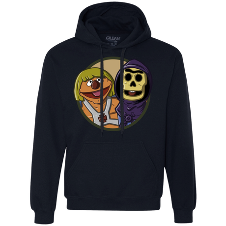 Sweatshirts Navy / S Bert and Ernie Premium Fleece Hoodie