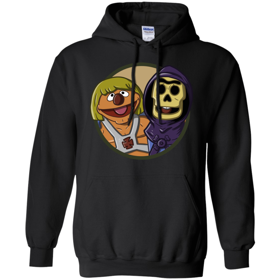 Sweatshirts Black / S Bert and Ernie Pullover Hoodie