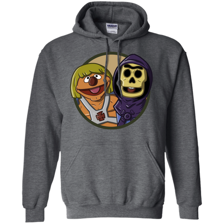 Sweatshirts Dark Heather / S Bert and Ernie Pullover Hoodie