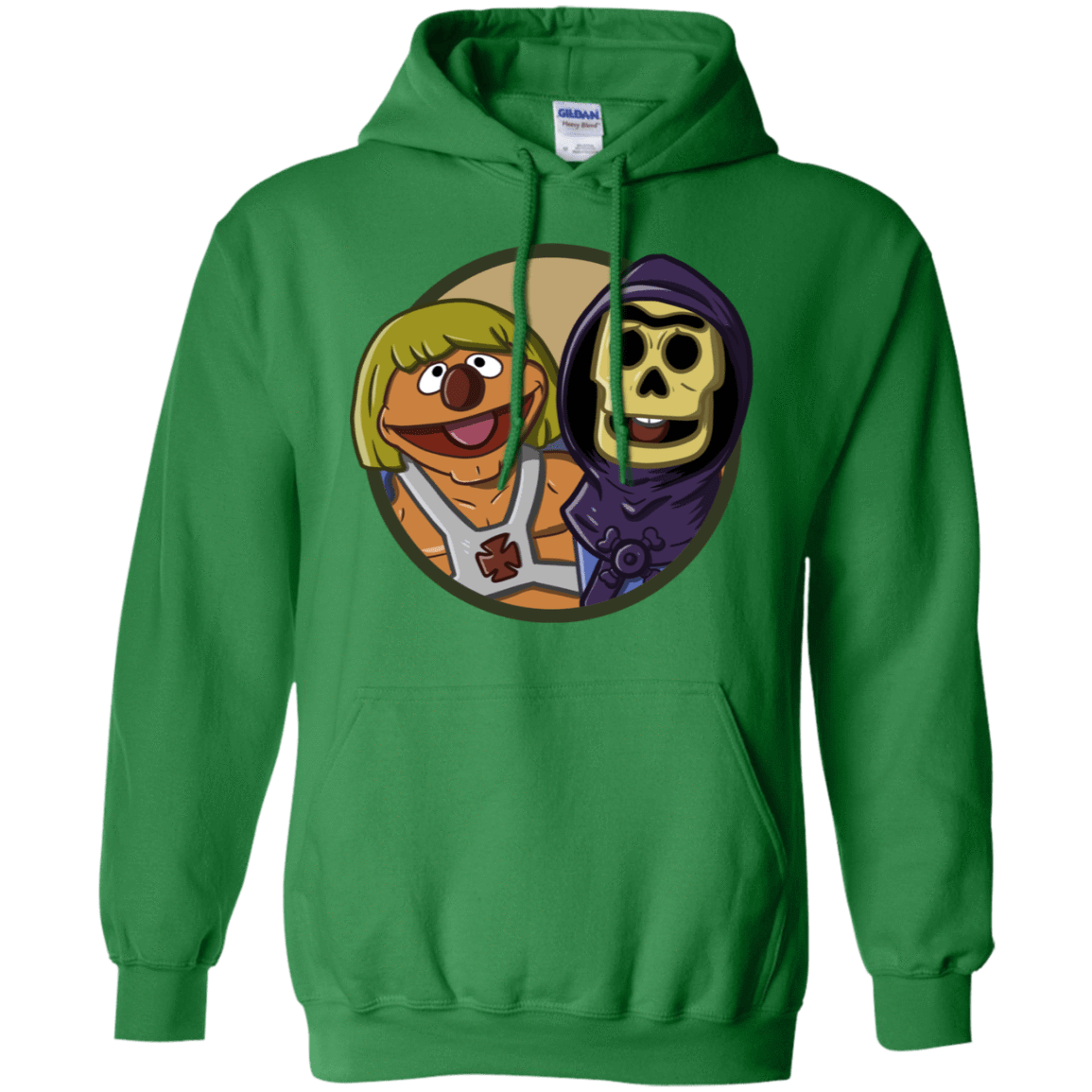 Sweatshirts Irish Green / S Bert and Ernie Pullover Hoodie