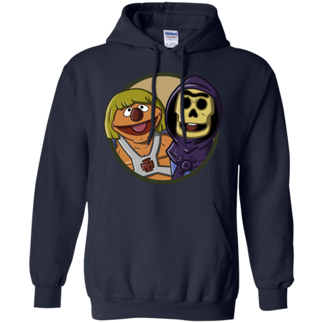 Sweatshirts Navy / S Bert and Ernie Pullover Hoodie