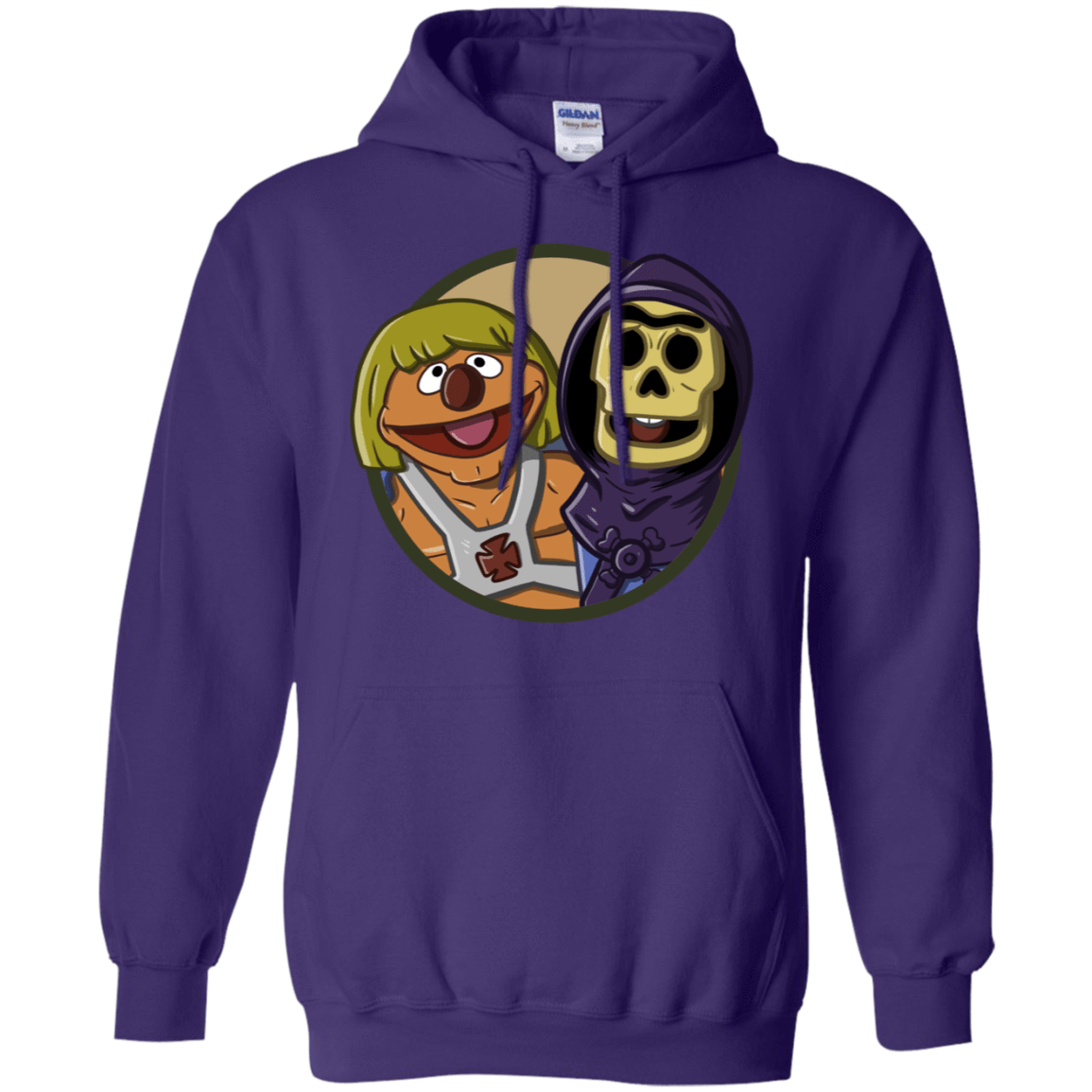 Sweatshirts Purple / S Bert and Ernie Pullover Hoodie