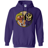 Sweatshirts Purple / S Bert and Ernie Pullover Hoodie