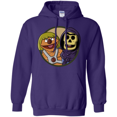 Sweatshirts Purple / S Bert and Ernie Pullover Hoodie