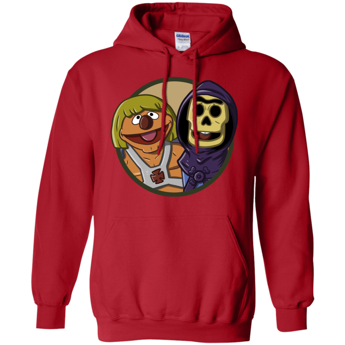 Sweatshirts Red / S Bert and Ernie Pullover Hoodie