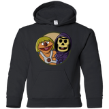 Sweatshirts Black / YS Bert and Ernie Youth Hoodie