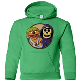 Sweatshirts Irish Green / YS Bert and Ernie Youth Hoodie