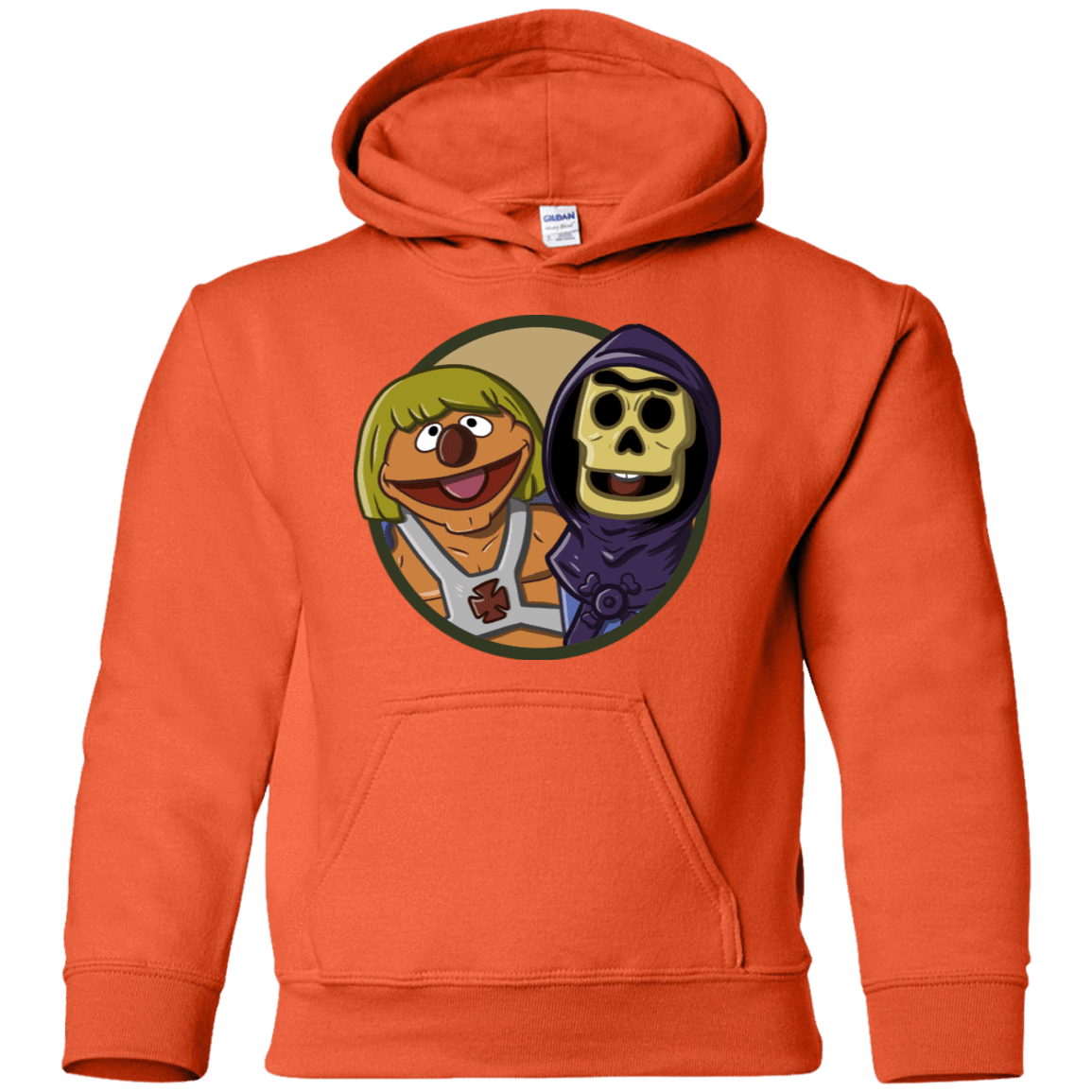 Sweatshirts Orange / YS Bert and Ernie Youth Hoodie