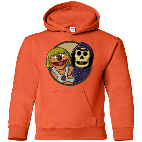 Sweatshirts Orange / YS Bert and Ernie Youth Hoodie