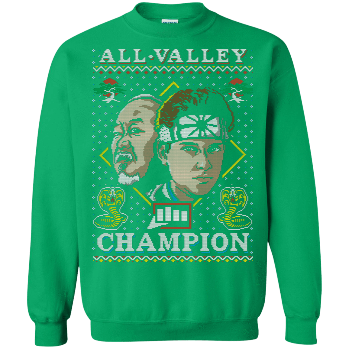 Sweatshirts Irish Green / Small Best Around Crewneck Sweatshirt