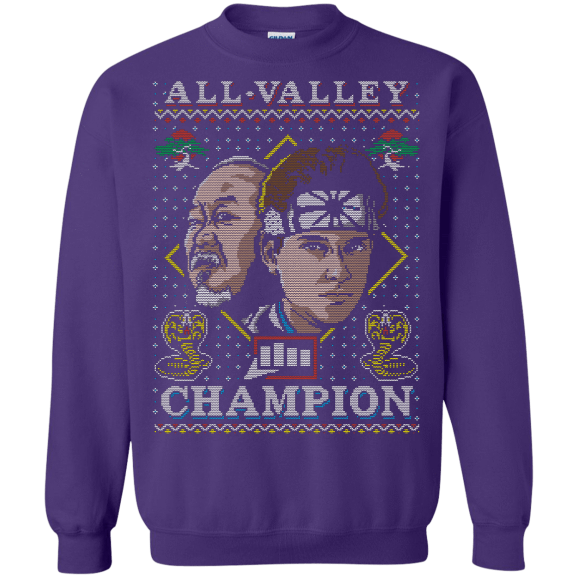Sweatshirts Purple / Small Best Around Crewneck Sweatshirt