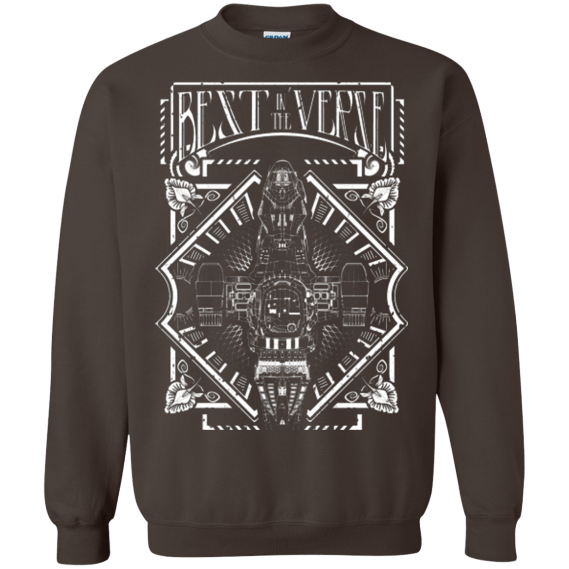 Sweatshirts Dark Chocolate / Small Best in the Verse Crewneck Sweatshirt