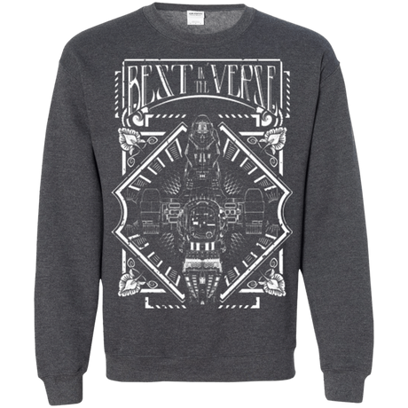 Sweatshirts Dark Heather / Small Best in the Verse Crewneck Sweatshirt