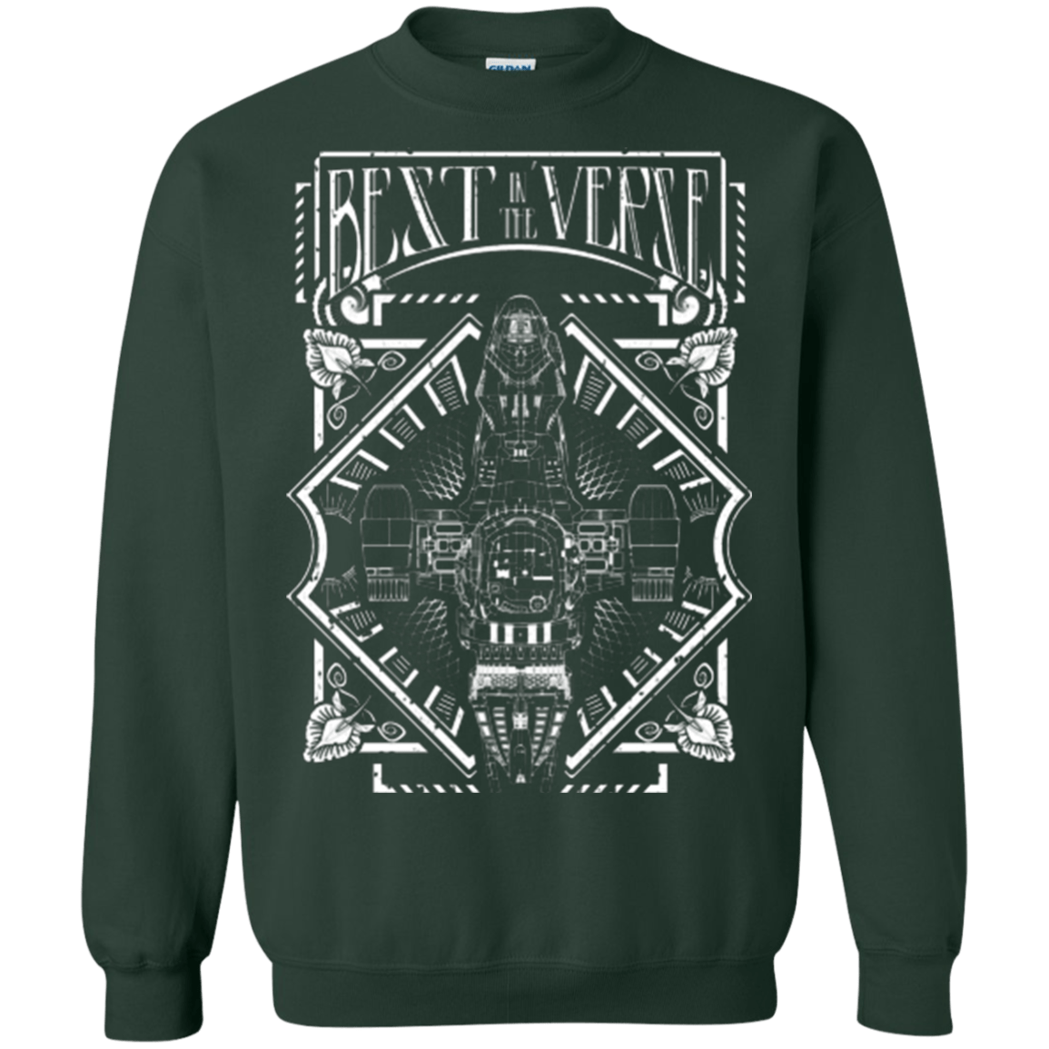 Sweatshirts Forest Green / Small Best in the Verse Crewneck Sweatshirt