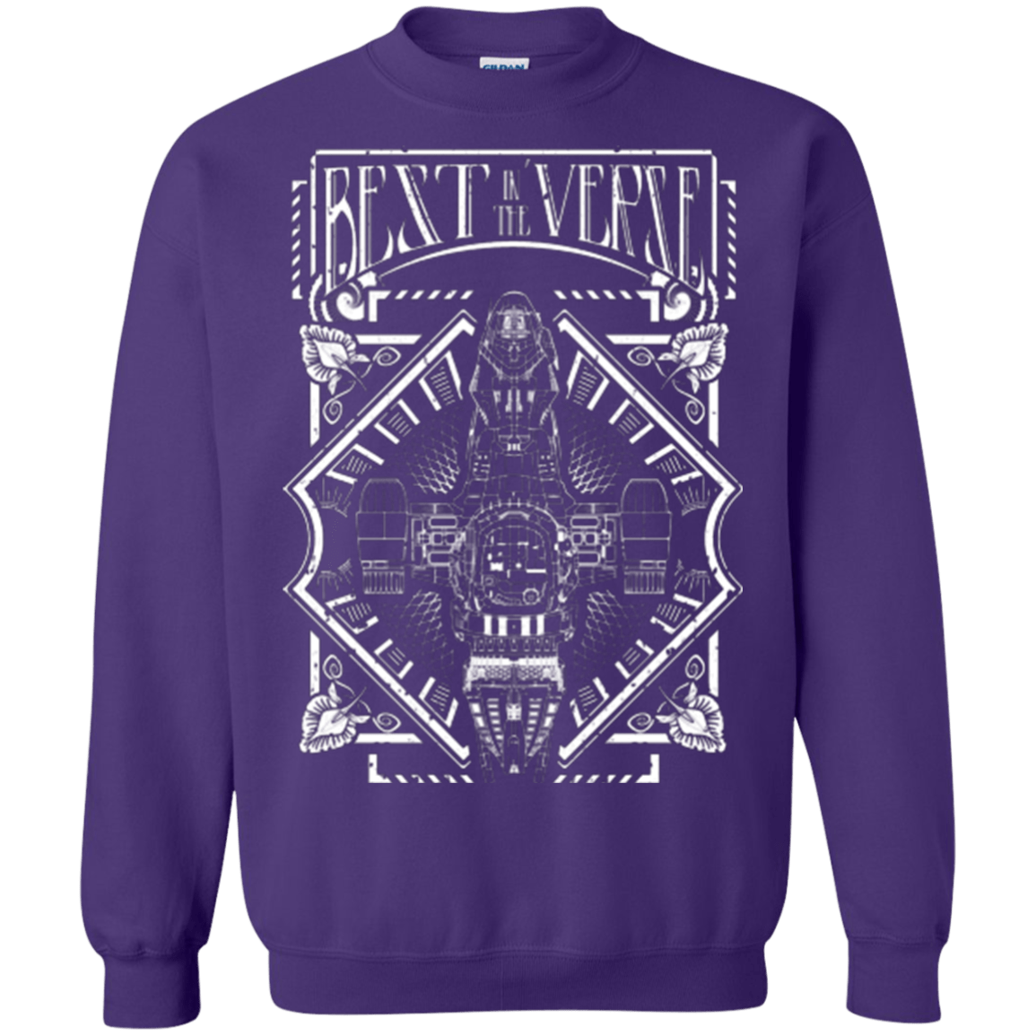 Sweatshirts Purple / Small Best in the Verse Crewneck Sweatshirt