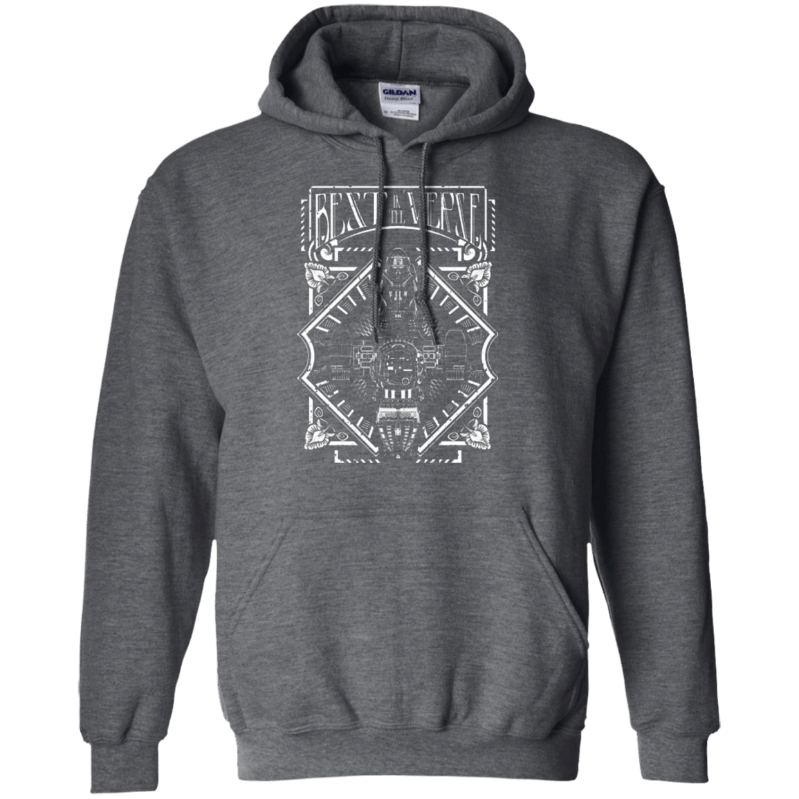 Sweatshirts Dark Heather / Small Best in the Verse Pullover Hoodie