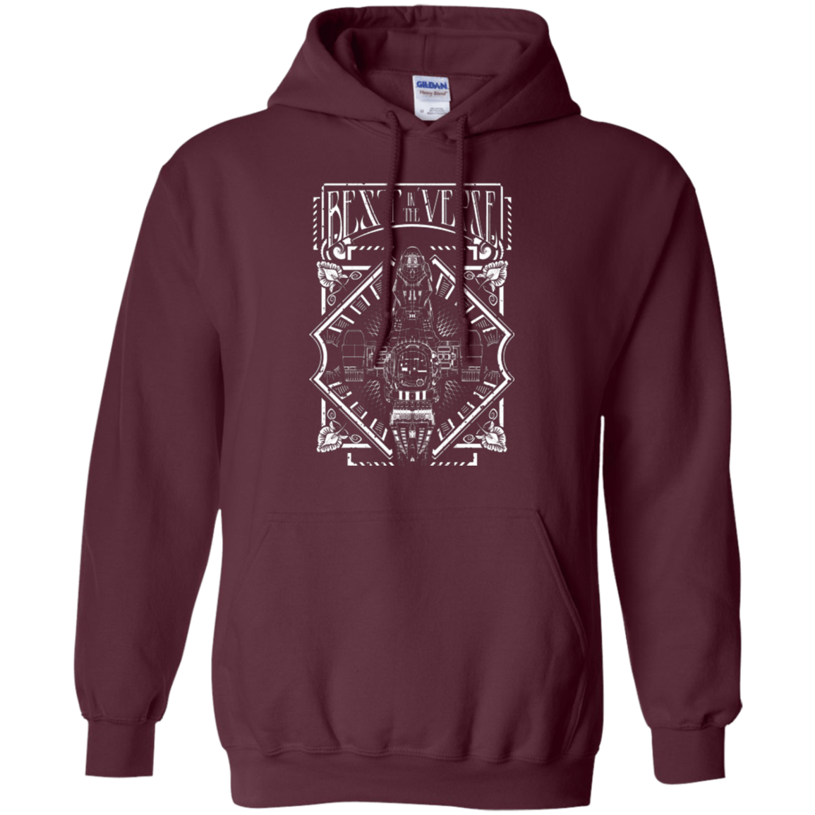 Sweatshirts Maroon / Small Best in the Verse Pullover Hoodie