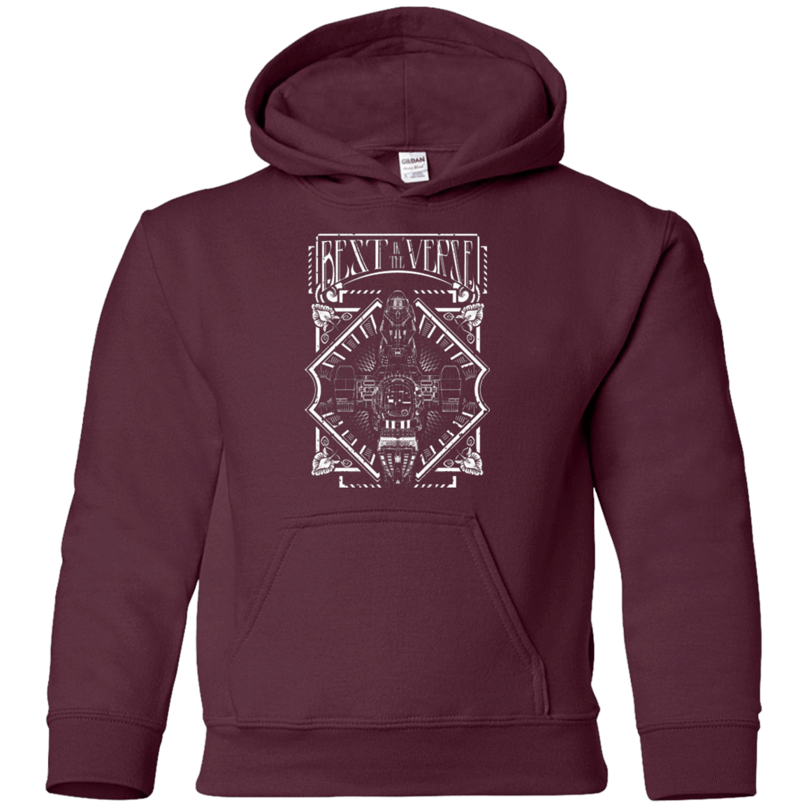 Sweatshirts Maroon / YS Best in the Verse Youth Hoodie