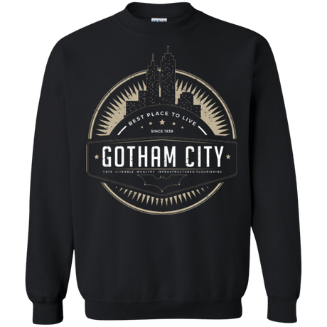 Sweatshirts Black / Small Best Place To Live Crewneck Sweatshirt