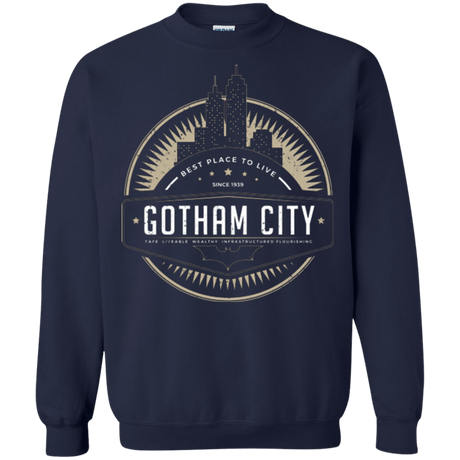Sweatshirts Navy / Small Best Place To Live Crewneck Sweatshirt