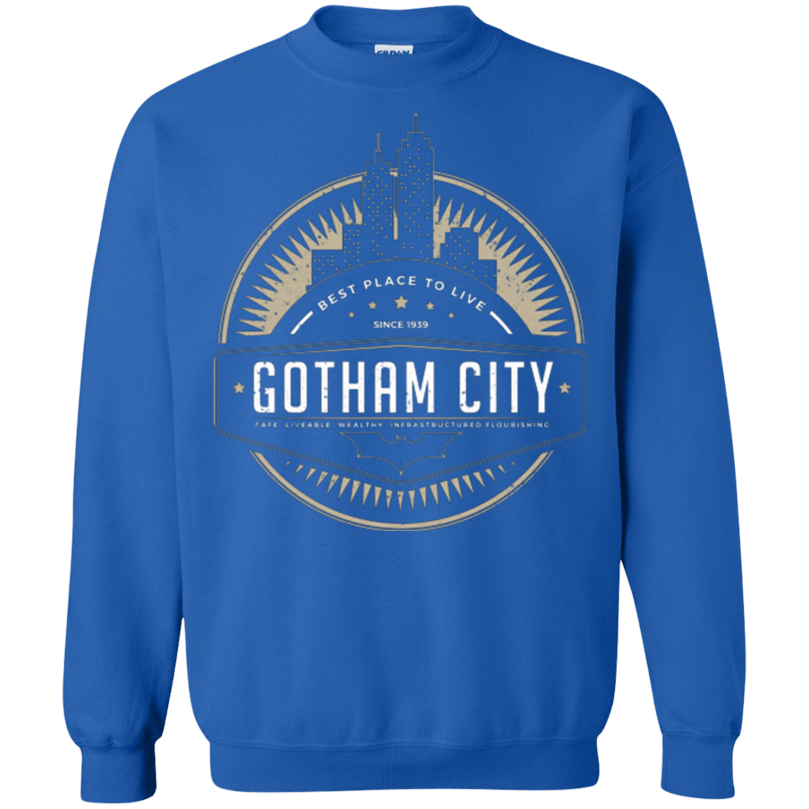 Sweatshirts Royal / Small Best Place To Live Crewneck Sweatshirt