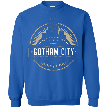 Sweatshirts Royal / Small Best Place To Live Crewneck Sweatshirt