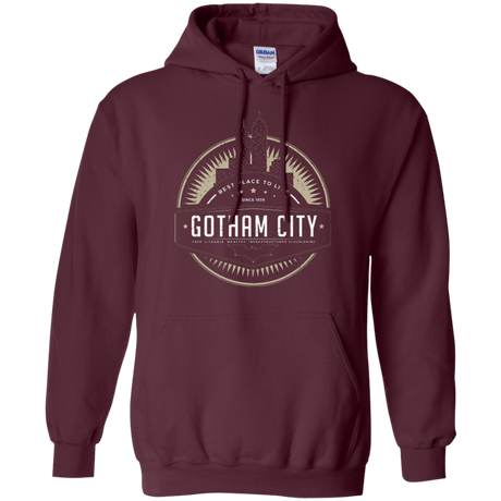 Sweatshirts Maroon / Small Best Place To Live Pullover Hoodie