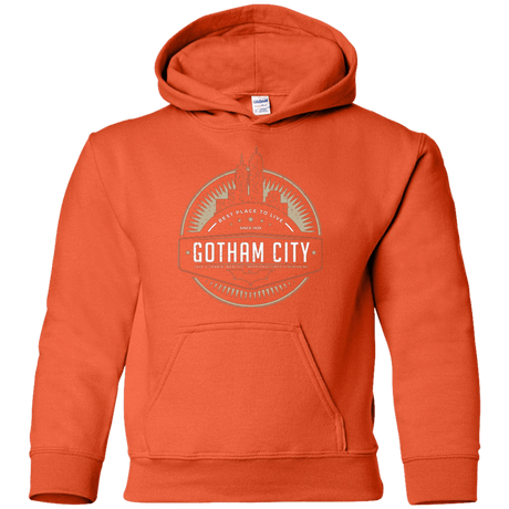 Sweatshirts Orange / YS Best Place To Live Youth Hoodie