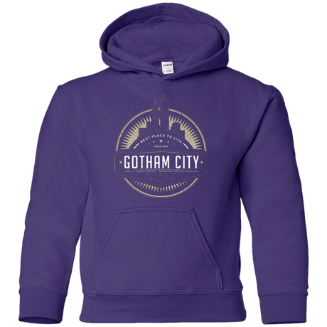 Sweatshirts Purple / YS Best Place To Live Youth Hoodie