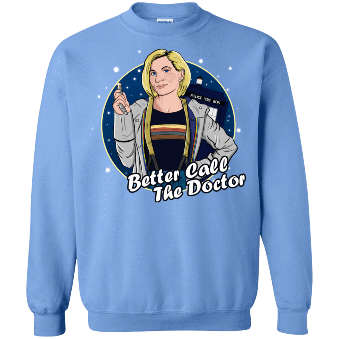 Sweatshirts Carolina Blue / S Better Call the Doctor Crewneck Sweatshirt