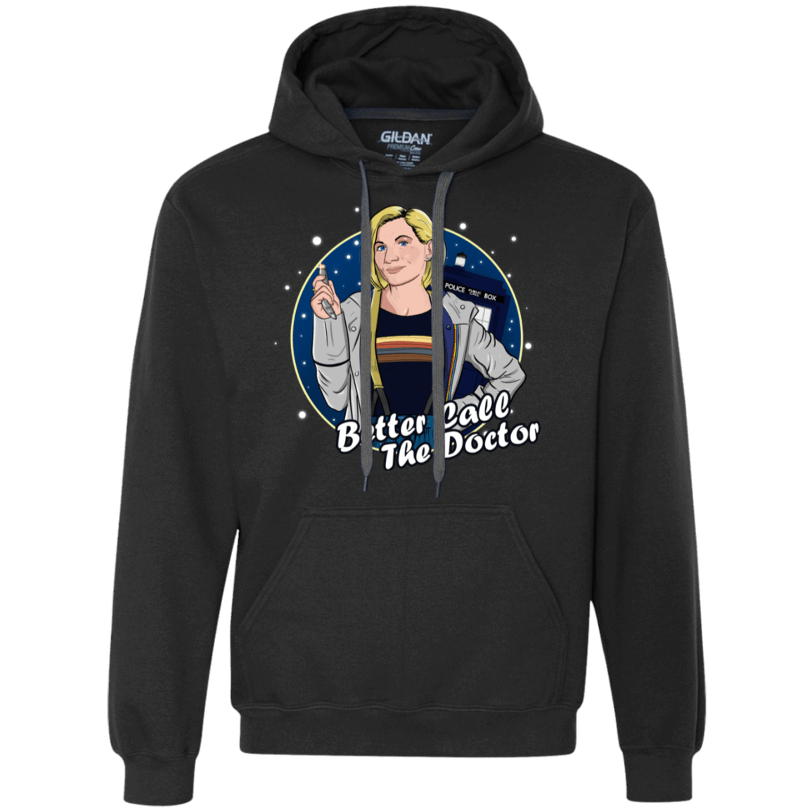 Sweatshirts Black / S Better Call the Doctor Premium Fleece Hoodie