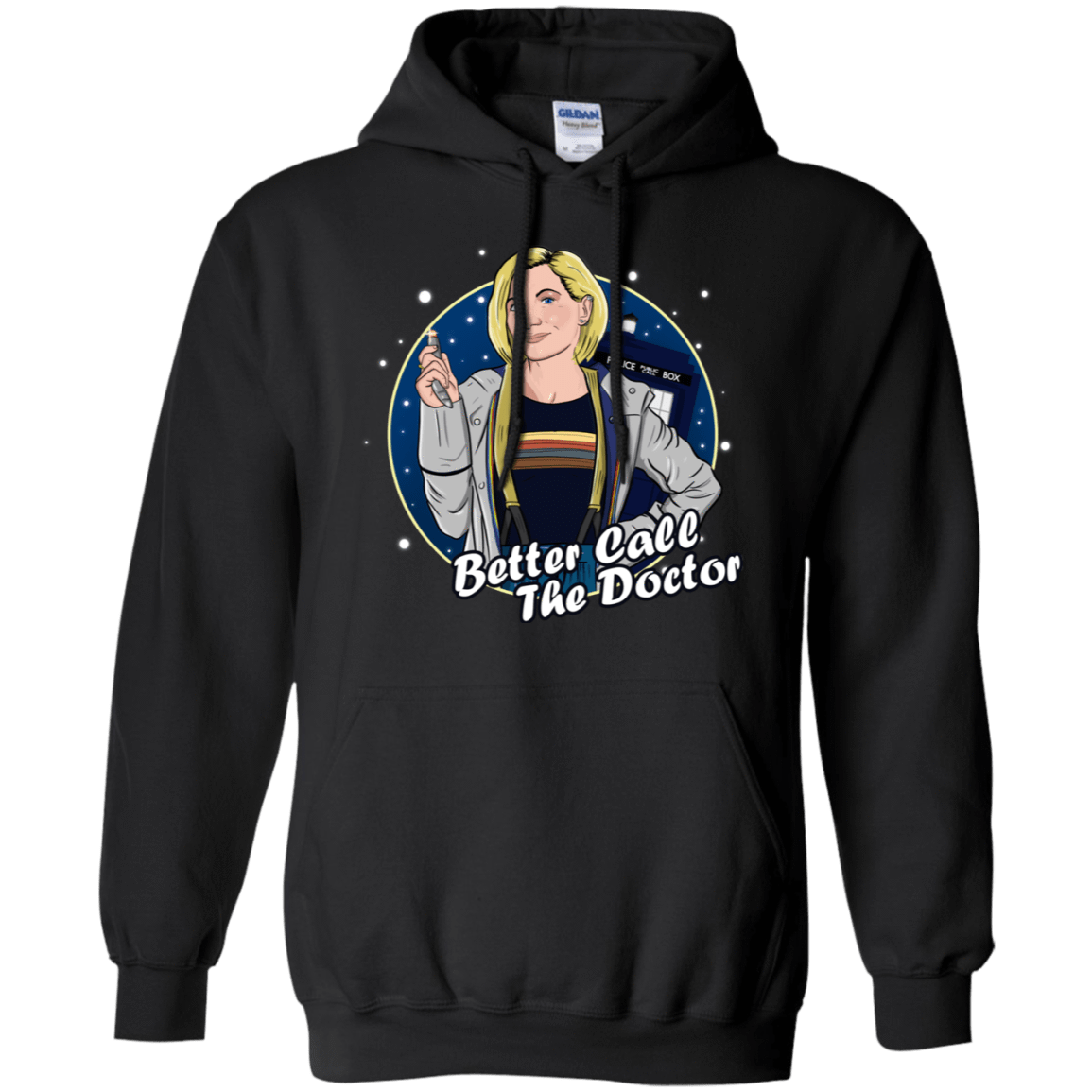 Sweatshirts Black / S Better Call the Doctor Pullover Hoodie