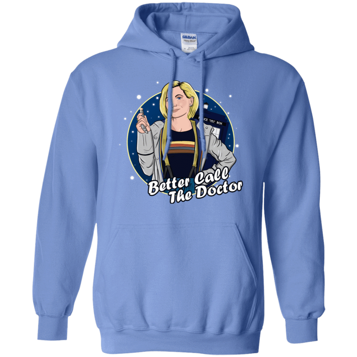 Sweatshirts Carolina Blue / S Better Call the Doctor Pullover Hoodie