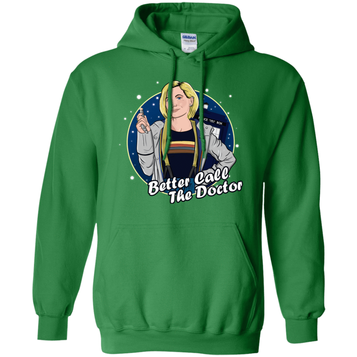 Sweatshirts Irish Green / S Better Call the Doctor Pullover Hoodie