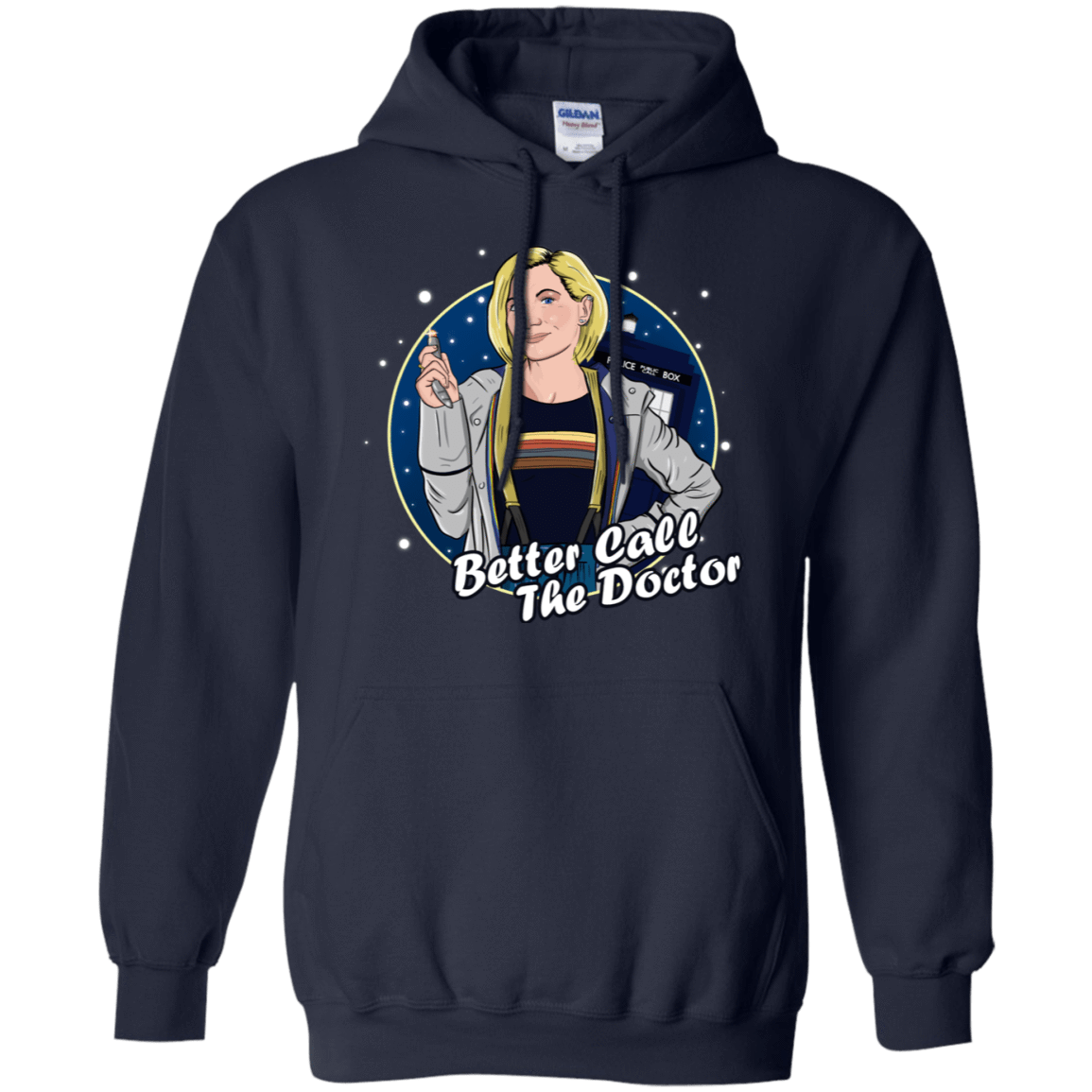 Sweatshirts Navy / S Better Call the Doctor Pullover Hoodie