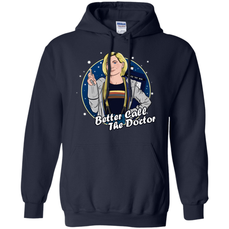 Sweatshirts Navy / S Better Call the Doctor Pullover Hoodie