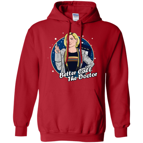 Sweatshirts Red / S Better Call the Doctor Pullover Hoodie